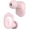 Belkin SoundForm Play - Cuffie true wireless con microfono - in-ear - Bluetooth - cancellazione attiva del rumore - rosa