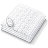 BEURER coperta riscaldante 130x75cm 50W 3pz. lavabile in pile BSS bianco TS 19