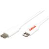 ROLINE 11.02.8335 Lightning-Kabel 1 m Weiß (11.02.8335)