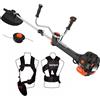 Fuxtec Decespugliatore Tagliabordi a scoppio professionale con sistema antivibrazione 52cc FUXTEC PS152