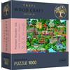 TREFL Puzzle Trefl 20150 Puzzle di contorno 1000 pezzi Paesaggio