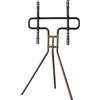 Hama Supporto TV HAMA Easel Design, fino a 191 cm, 75", VESA 600x400, marrone
