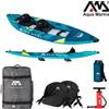 Aqua Marina STEAM 412 Kayak Set 2 persone canoa gonfiabile barca kayak d'acqua bianca