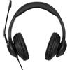 Targus AEH102GL cuffia e auricolare Cablato A Padiglione Musica e Chiamate USB tipo A Nero