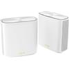 ASUS WL-Router ZenWiFi XD6S AX5400 2-pack Bianco