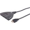 shiverpeaks SP05-02001 Adattatore cavo video 0,5 m HDMI tipo A (standard) 3 x HDMI nero (SP05-02001)