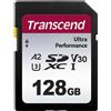 Transcend SDXC 340S 128GB Classe 10 UHS-I U3 A2 V30