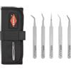 KNIPEX Set di pinzette di precisione SMD KNIPEX, 5 pz