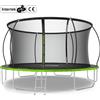 ZIPRO Trampolino Jump Pro Premium | 14FT Ø 435 cm | Trampolino da giardino Trampolino per bambini Set completo incl. rete, scaletta e copertura perimetrale, per esterni, verde