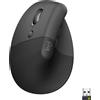 Logitech Lift Left Vertikální ergonomická myš pro leváky, graphite/ black