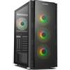 Big Buy Cooking Nox Hummer Horus ARGB E-ATX Vetro temperato USB 3.0 Nero