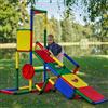 Quadro Evolution torre da gioco con scivolo per bebè, per giardino e cameretta, dai 6 mesi