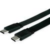 Value Valore VALORE 11.99.9085 Cavo USB USB4 Gen 3x2 0,5 m USB C Nero