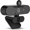 DICOTA Webcam PRO Plus 4K - Webcam - Farbe - 3840 x 2160 - 2160p - Audio - USB2.0 (D31888)