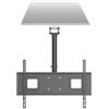 TM Electron TMSLC411 Supporto universale da soffitto Estensibile e orientabile per monitor o TV LED, OLED, LCD, plasma da 32" a 65", max. 60 kg, VESA 600x400