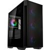 Kolink Pro Gamersware Observatory Z Mesh - Midi Tower - PC - Schwarz - ATX - EATX - micro ATX - Mini-ITX - ABS - Netz - Stahl - Gehärtetes Glas - Multi