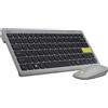 acer GP.ACC11.02R acer Vero Combo AAK124 set di tastiera e mouse antimicrobici wireless grigio