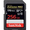 SANDISK SDXC Extreme Pro 256GB 200MB/s UHS-I C10 V30 U3