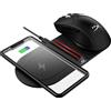 HyperX ChargePlay Base Cuffie, Mouse, Smartphone Nero AC, USB Carica wireless Interno