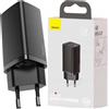Baseus CCGAN2L-B01 mobile device charger Universal Black AC Fast charging Indoor