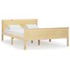 vidaXL Letto in legno massiccio senza materasso 120x200 cm in legno di pino