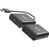 Unitek UNITEK Y-2516 interface hub USB 2.0 480 Mbit/s Black