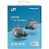 Sennheiser SPORT True Wireless - Cuffie senza fili con microfono - in ear - Bluetooth - Nero (509299)