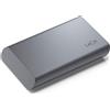 LaCie Mobile Secure STKH2000800 - SSD - Alte prestazioni - crittografato - 2 TB - esterno (portatile) - USB 3.2 Gen 2 (connettore USB-C) - AES a 256 bit - grigio spazio - con 3 anni di recupero dati Seagate Rescue