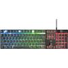Trust Tastiera Trust GXT 838 USB QWERTY Italiano con Mouse 23483 Nero