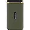 Transcend ESD380C - SSD - 1 TB - esterno (portatile) - USB 3.2 Gen 2x2 - Verde militare
