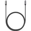 Satechi Cavo USB4 da C a C NeroGrigio da USB-C a USB-C 08m