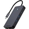 RAPOO Adattatore USB-C RAPOO USB-C multiporta UCM-2005 10 in 1