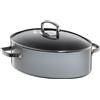 WMF Tostapane Minerale Wmf Fusiontec Con Coperchio In Vetro, Ovale, 36 Cm, Platino