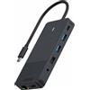 RAPOO Adattatore USB-C RAPOO USB-C multiporta UCM-2006 12 in 1