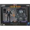 Hasbro Le figure d'azione Marvel Legends della Saga dell'Infinito 2021 Obadiah Stane & Iron Monger (Iron Man) 15 cm