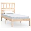 vidaXL Letto in legno massiccio 90x190 cm pino