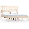 vidaXL Letto in legno massiccio senza materasso 120x200 cm in legno di pino