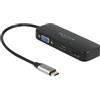 DELOCK USB Type-C Adapter zu VGA/HDMI/DisplayPort 4K 60 Hz