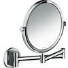 hansgrohe AXOR UNIVERSAL Circular miroir de rasage, grossissement 1,7 fois, pivotant, inclinable, 42849000, 42849000