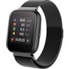Forever Smartwatch ForeVigo 2 SW-310 con 2 cinturini impermeabile nero