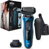 Braun Rasoio elettrico ricaricabile impermeabile Braun 6-61-B7200CC