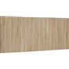 vidaXL Testiera Sonoma in rovere 200x1,5x80 cm Materiale ligneo