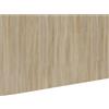 vidaXL Testiera rovere Sonoma 160x1,5x80 cm materiale a base di legno