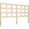 vidaXL Testata 165,5x4x100 cm in legno di pino massiccio
