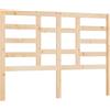 vidaXL Testiera 156x4x104 cm Legno massello di pino