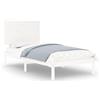 vidaXL Letto in legno massiccio senza materasso bianco 90x200 cm in legno di pino