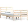 vidaXL Letto in legno massiccio senza materasso 120x200 cm in legno di pino