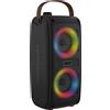 DENVER Altoparlante portatile Bluetooth Batteria ed effetto luce