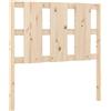 vidaXL Testiera per letto 105,5 x 4 x 100 cm in legno massello di pino