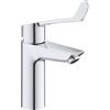 Grohe Eurosmart Mitigeur monocommandé pour lavabo, M-Size, saillie 120mm, vidage Push-Open, manette longue, 23983003, 23983003